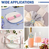 Flower Iron Enamel Napkin Rings AJEW-WH0077-019-7