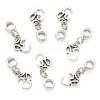 Tibetan Style Alloy Large Hole European Dangle Charms PALLOY-JF00035-1