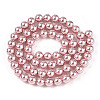 Glass Pearl Beads Strands HY-G002-01C-14-5