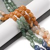 Natural Aventurine Beads Strands G-L610-B08-01-2