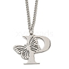 201 Stainless Steel Necklace NJEW-Q336-01P-P-3