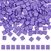 240Pcs 2-Hole Baking Paint Opaque Colours Glass Seed Beads SEED-SC0001-12D-1