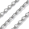 304 Stainless Steel Teardrop Link Chains CHS-B006-10P-1