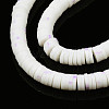 Handmade Polymer Clay Beads Strands CLAY-R089-6mm-170-12