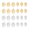 Unicraftale 24Pcs 4 Style 304 Stainless Steel Pendants STAS-UN0048-31-1