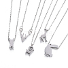 Non-Tarnish 304 Stainless Steel Pendant Necklaces NJEW-O109-01P-1