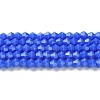 Opaque Solid Color Imitation Jade Glass Beads Strands LS-GLAA-F029-P4mm-11-1