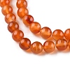 Natural Carnelian Beads Strands X-G-G0003-C06-5