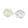 Alloy & Glass Pendants GL-CBA415D-13S-2