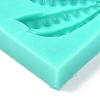 Chinese Cabbage and Pea Shape DIY Food Grade Silicone Molds DIY-J007-01E-4