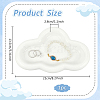 Cloud Shape Ceramic Jewelry Plate AJEW-WH0518-28-2