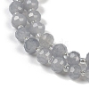 Natural Grey Agate Beads Strands G-H057-A11-01-4