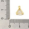 Real 18K Gold Plated Rack Plating Brass Micro Pave Cubic Zirconia Pendants Charms KK-S396-05D-3