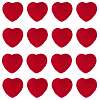 Heart Handmade Wool Felt Ornament Accessories DIY-CY0003-12A-7