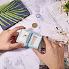 Book Shaped PU Leather Tie Clip Storage Boxes CON-CA0001-034B-3