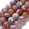 Dyed Natural Carnelian Beads Strands G-G175-A12-01-1