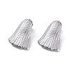 Non-Tarnish 304 Stainless Steel Stud Earrings EJEW-M250-02D-P-1