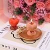 DIY Heart Shape Food-Grade Candle Silicone Molds PW-WGC9667-01-2