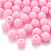 Opaque Acrylic Beads X-MACR-S370-C8mm-A01-1