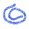 Dyed Natural Cultured Freshwater Pearl Beads Strands PEAR-L021-15D-01-2