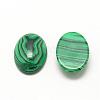 Synthetic Malachite Cabochons G-R415-13x18-38-2