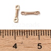 Ion Plating(IP) 304 Stainless Steel Connector Charms STAS-Q323-04A-RG-3