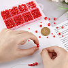 1113Pcs 6 Styles Imitation Pearl Resin Beads Strands RESI-PH0002-29-5