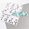 Self Adhesive Nail Art Stickers PW-WG3533A-01-1