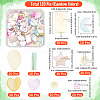120Pcs Macaron Color Natural Shell Beads SHEL-SC0001-71-2