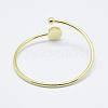 Brass Cuff Bangles BJEW-G585-06G-3