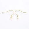 304 Stainless Steel Earring Hooks STAS-P221-04G-01-2