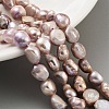 Natural Cultured Freshwater Pearl Beads Strands PEAR-P062-26C-2