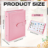 Imitation Leather Earring Displays Storage Book EDIS-WH0022-45A-2