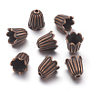 Tibetan Style Caps LS-TIBEB-00864-R-NR-1