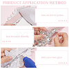 Rhinestone Appliques FIND-WH0139-286-4