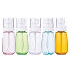 60ml Transparent PETG Plastic Spray Bottle Sets MRMJ-BC0001-76-1