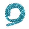 Dyed Natural White Jade Beads Strands G-G107-A07-01-5