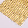 24 Rows Plastic Mesh Rhinestone Trimming DIY-WH0183-43C-2