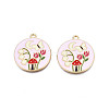 Alloy Enamel Pendants ENAM-N055-113A-2