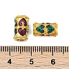 Alloy Enamel Beads FIND-A049-11G-3