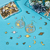 Zinc Alloy Links and Zinc Alloy Cabochons PALLOY-OC0001-37-4