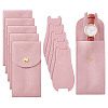 6 Sets Rectangle Velvet Single Watch Storage Bags ABAG-NB0002-09-1