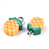 Handmade Polymer Clay Charms CLAY-T016-57-3