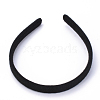 Hair Accessories Plain Plastic Hair Band Findings OHAR-S195-05B-1