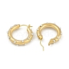 Brass Ring Hoop Earrings EJEW-Q391-22G-3