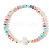 Sweet Shell Cross Stretch Bracelets TE5534-3-1