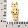 Brass Micro Pave Cubic Zirconia Box Clasps KK-U037-17G-02-3