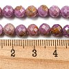 Natural Lepidolite/Purple Mica Stone Beads Strands G-NH0011-A01-04-5