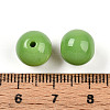 Opaque Solid Color Glass Beads GLAA-N007-10mm-A11-3