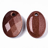 Synthetic Goldstone Pendants G-S364-075-2